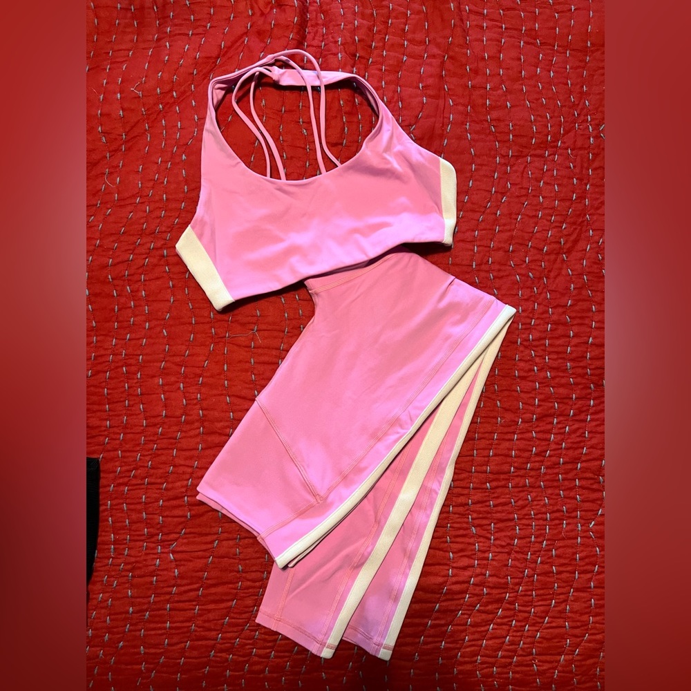 Bubblegum pink and Glitter/CAMO Spiritual gangster PRICE PER SET.